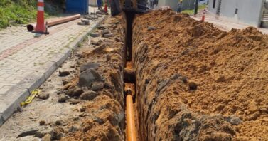 Meta de 97% de cobertura do esgotamento sanitário de Bombinhas está cada vez mais próxima de ser alcançada