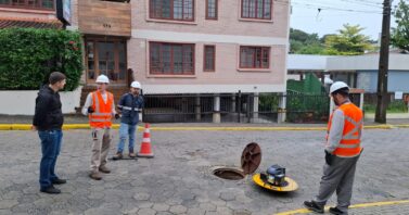 Ligação Certa, Cidade Protegida: Águas de Bombinhas realiza mais de 380 visitas porta a porta 